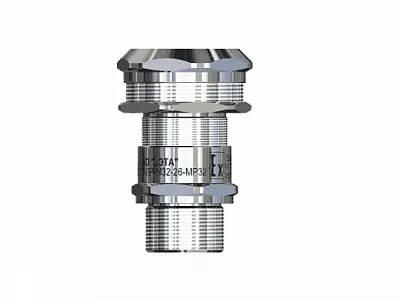 Ех-кабельный ввод ВКВ2-ЛС-М50-33 1Ex db e II Gb X ГОФРОМАТИК