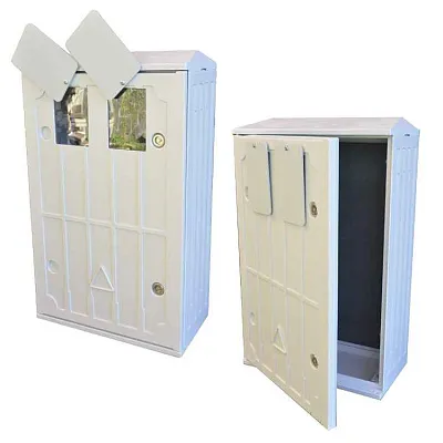 Корпус  ЩУР 6x4x2/1МП/2М/2ПО (для 2-x счетчиков учета)