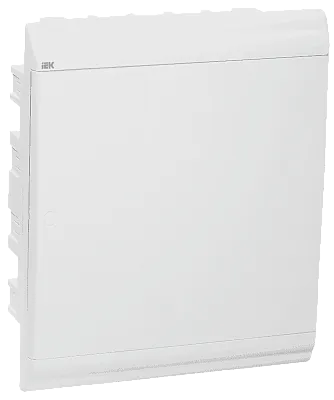 БОКС  ЩРВ-П (пласт.)24 мод.встр. (360x306x102) белый/белая дверь ИЭК