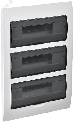 БОКС  ЩРВ-П (пласт.)36 мод.встр. (503x342x102) GENERICA