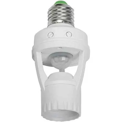 Датчик движ.ДД ИК бел. в патрон Е27, 60Вт, угол обз.360,дальн.6м,NS-IRM01-WH Navigator 71962