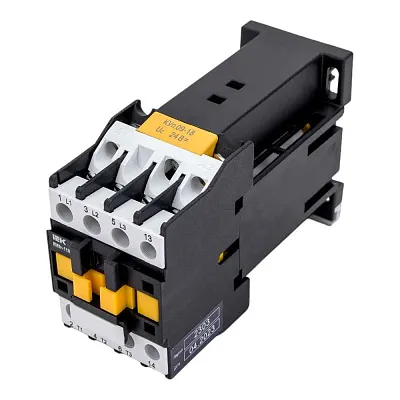 Контактор 18А  24В/АС3 1НО КМИп-11810  ИЭК