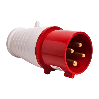 Силовая вилка 014 3Р+РЕ 16А 380В IP44 EKF