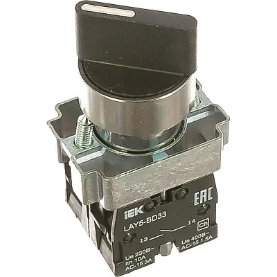 Переключат. LAY5-BD33 на 3фикс.полож. I-0-II станд. ручка ИЭК