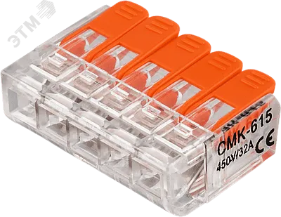 Клемма монтажная  NTC-R1-5-50 Navigator 61684 (50 шт/упак)