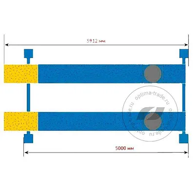 Цилиндрический мотор-редуктор 412A (i=3.52) вал вх./вых. 22/25 мм. INNOVARI