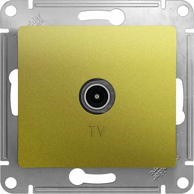 ШЭ Глосса Роз.TV оконечная 1DB (ФИСТАШ, б/рамки) GSL001091 (10шт/уп)