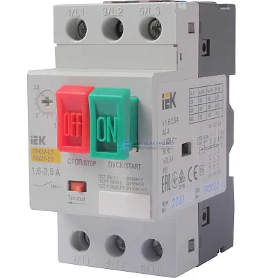 Пускатель ПРК32  1,6-2,5A ИЭК