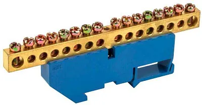 Шина нулевая на DIN-изол ШНИ-8x12-16-Д-Ж ИЭК