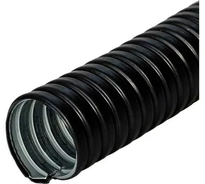 Металлорукав в ПВХ изоляции Р3-ЦП нг LS  22  (50 м/уп.) ГОФРОМАТИК