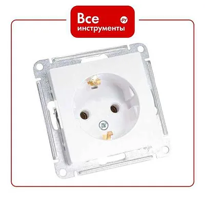 ШЭ Атлас Роз. 1-я с/у с/з 16А, (б/рамки, жемчуг) ATN000443 (10шт/уп)