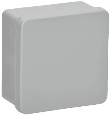 Коробка распаячная КМ42455 о/п безгал. (HF) 100x100x50мм IP67 ИЭК, серая