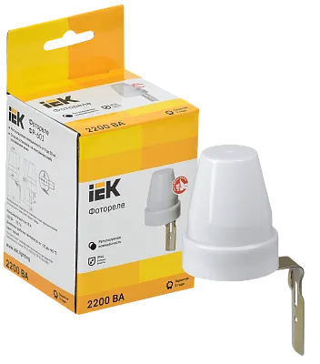 Реле фото ФР 601 серый IP44