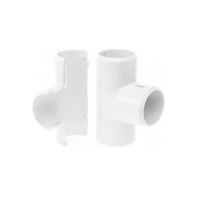 Труба  ПВx  Тройник d32 разборный