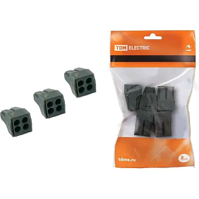 Клемма монтажная КБМ- 773-304 2,5мм2  4-к-та (упак. 100 шт)( NTC-AC-4) Navigator