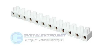 Клеммник ЗВИ- 60А ПВx 25 кв.мм 12 пар (60А) EKF