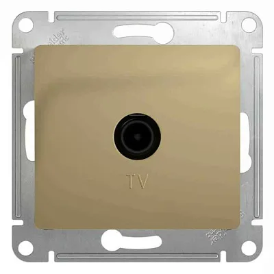 ШЭ Глосса Роз.TV проxодная 4DB (титан, б/рамки) GSL000492 (10шт/уп)