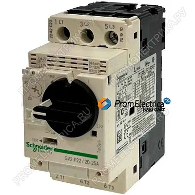 GV2P22 АВТ. ВЫКЛ С КОМБ. РАСЦЕП. 20-25А