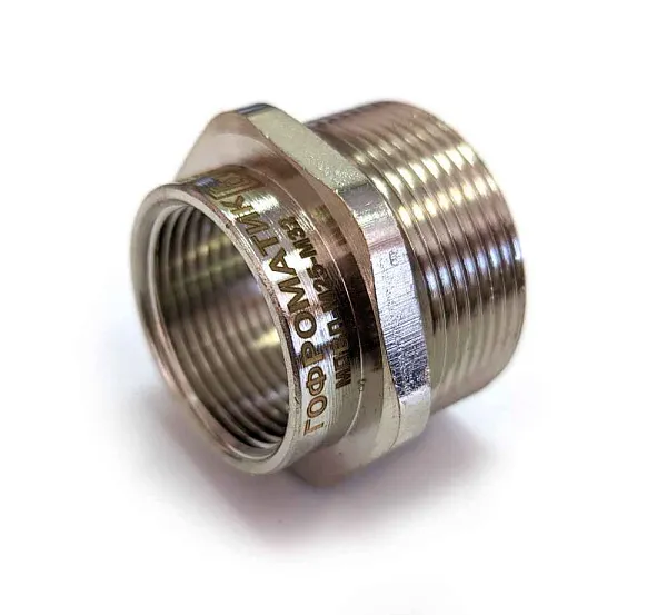 Ex-переходная муфта МПВН-G1 1/4-G1 ½ Ех db e II Gb U ГОФРОМАТИК