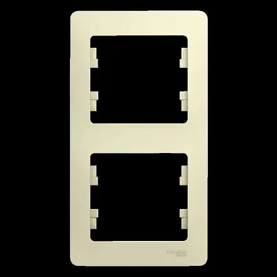 ШЭ Глосса Рамка 2-я верт.   GSL000206 (беж.) (30шт/уп)