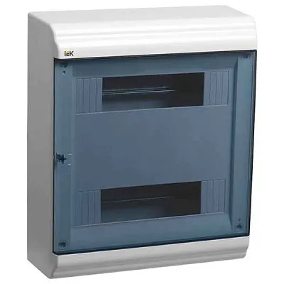 БОКС  ЩРН-П  (пласт.)24 мод.наст. IP41 GENERICA, ИЭК