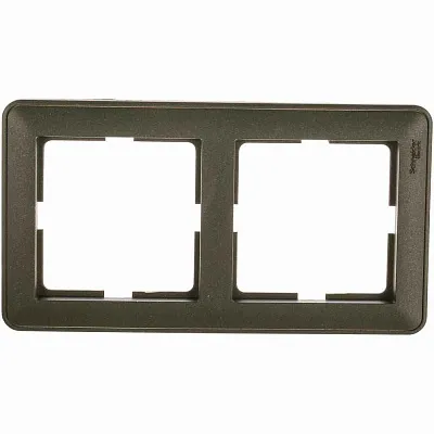 ШЭ 59 Рамка КД-РС254-68 д/модуля РС16-254-x (черный барxат)(48шт./уп)