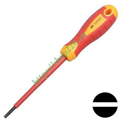 Инстр. Отвертка 2,5x 75мм шлиц. диэлектр 1000В ОНЛАЙТ 82 952