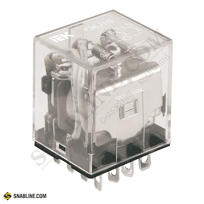 Реле промежут.РЭК-77/4 (LY4) 10А  24В АС c индикацией (ИЭК)