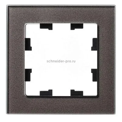 ШЭ Атлас рамка 1-я,(орг.стекло МОККО) ATN320601 (1шт/уп)