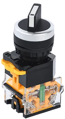 Переключат. D8-20X3 3 полож. 2NO черный IEK