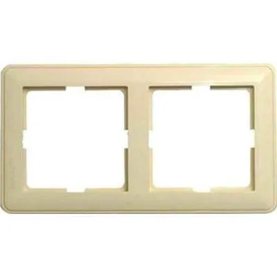 ШЭ 59аква Рамка 2-я КД-2Б-28 (сл.кость)(20шт)