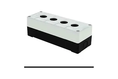 Корпус  КП 104 для кнопок 4места белый ИЭК