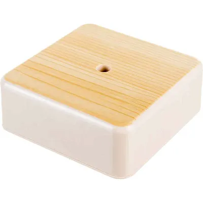 Коробка распаячная КМ о/п  75x75x28мм сосна IEK