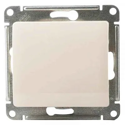 ШЭ Атлас Перекл. 1кл. с/у,  10А, (б/рамки, беж) ATN000261 (20шт/уп)