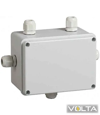 Коробка распаячная КМ41330 о/п 100x100x50 (5вводов) IP55 ИЭК