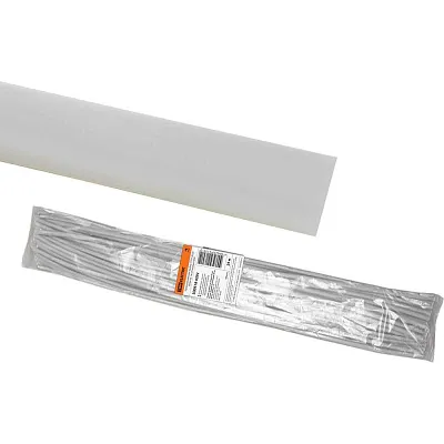 Трубка ТУТнг  40/20 термоусаж. белая отрезками 1м HLT