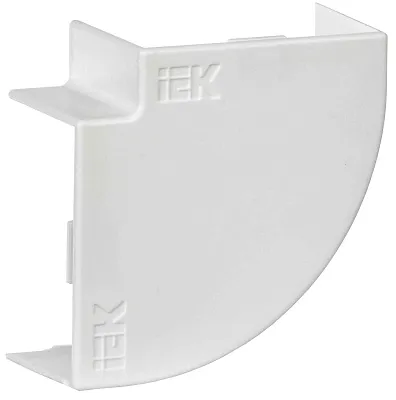 Кабель-канал  Поворот 90гр. КМП 25x16 "ЭЛЕКОР" (4 шт./комп) ИЭК, РФ