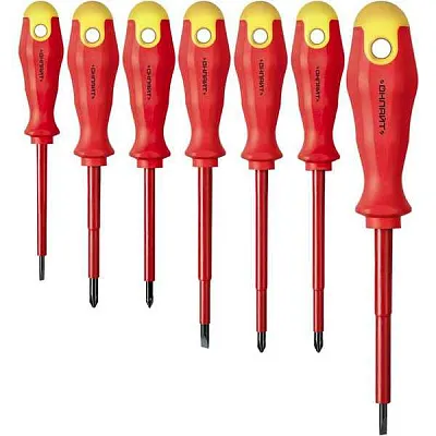 Инстр. Отвертка ОНЛАЙТ 90 356 диэлектрическая (набор 7 шт.)