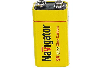 Элемент питания 9V крона NBT-NS-6F22-SH1 Navigator 94 762