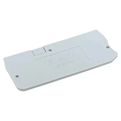 Заглушка для CP-MC 3 вывода 4мм2 серый ИЭК